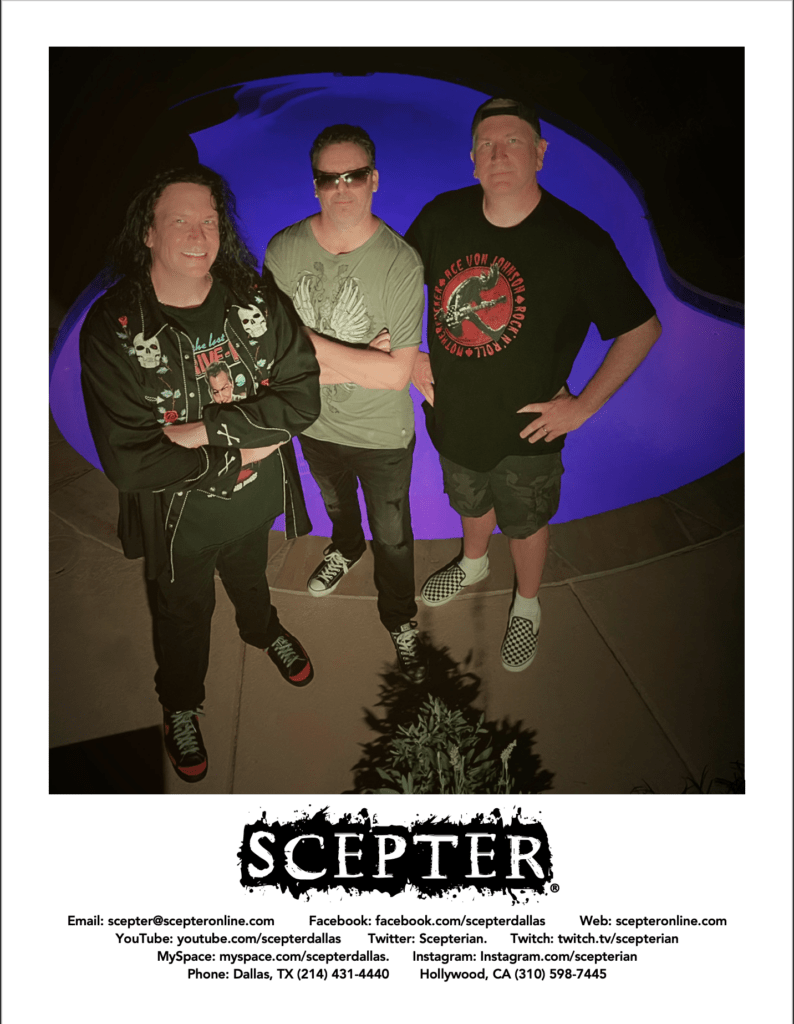 Scepter 2023 photo with Jeff, Gio and Joe